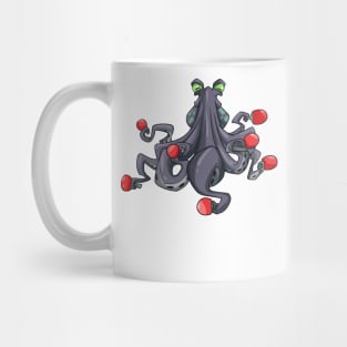 Ping Pong Table Tennis Tabletennis Funny Kraken Octopus Pun Mug